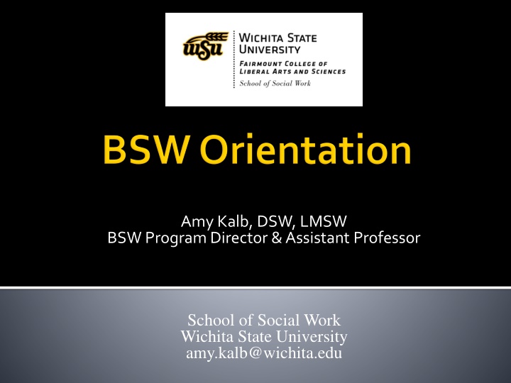 School of Social Work at Wichita State University