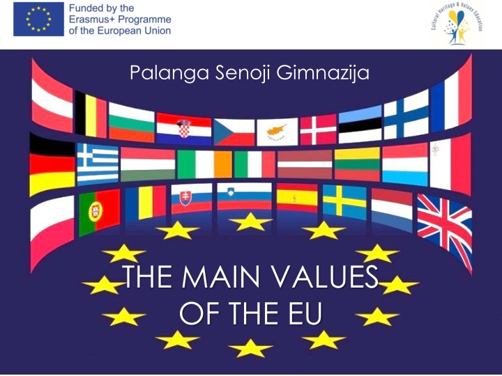 The Core Values of the European Union