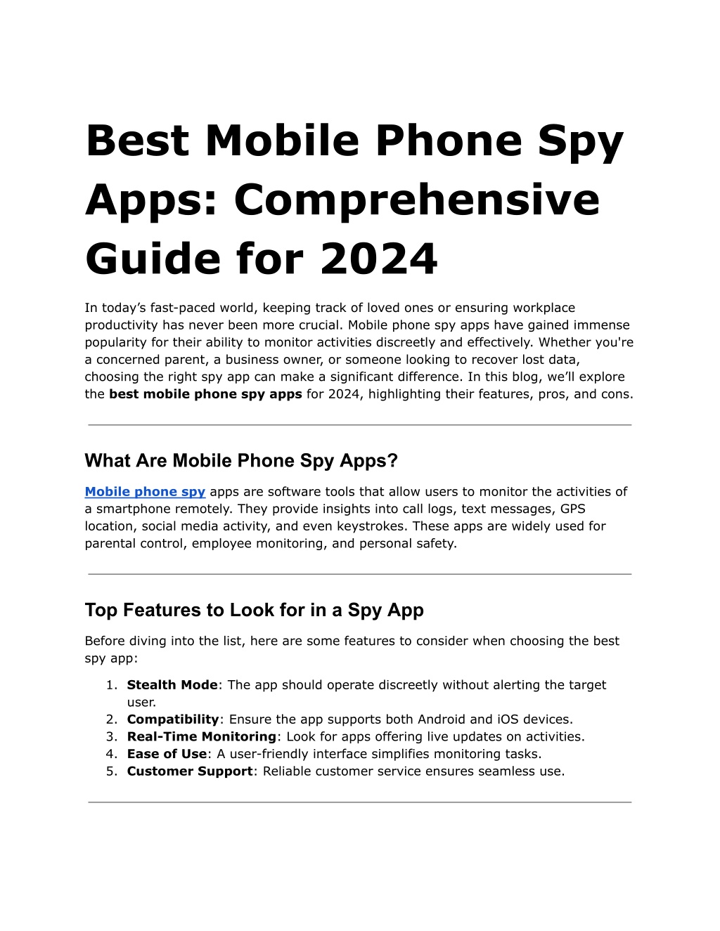 best mobile phone spy apps comprehensive guide l.w