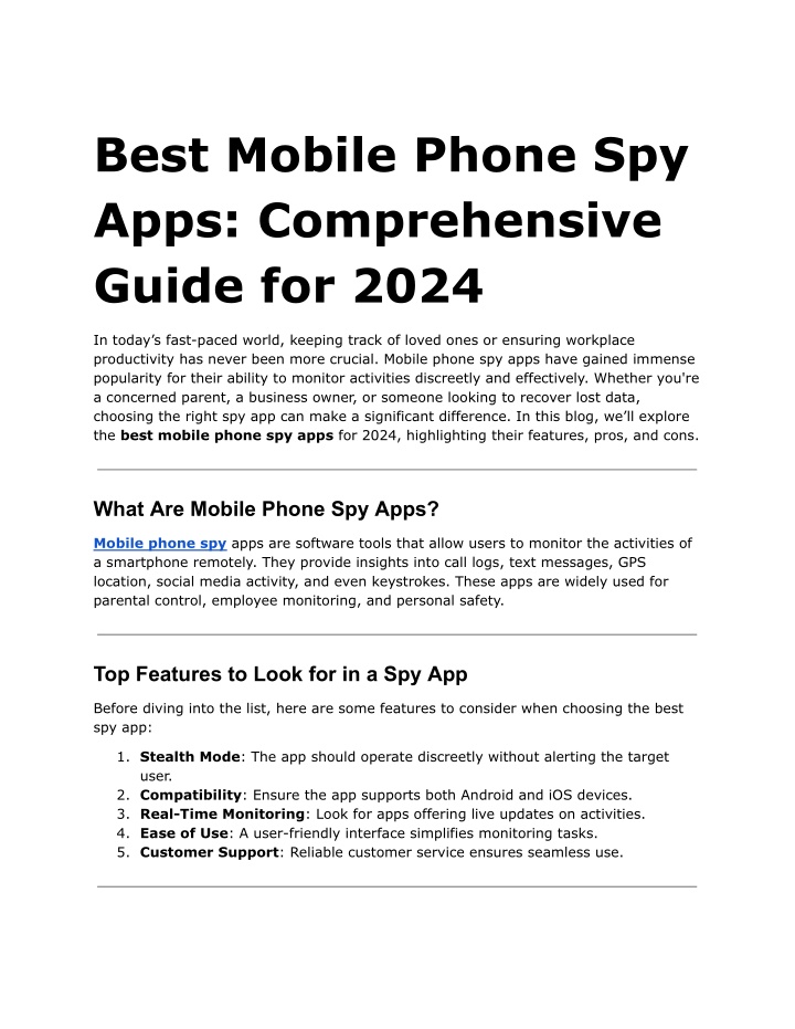 best mobile phone spy apps comprehensive guide n.w