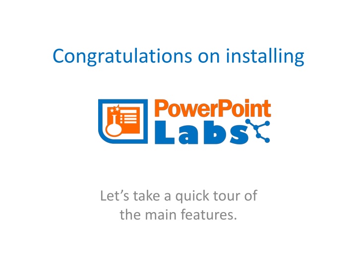 Interactive Tour of PowerPointLabs Features