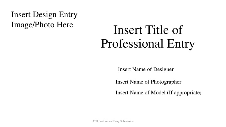 Modern Elegance in Design: A Professional Entry Showcase