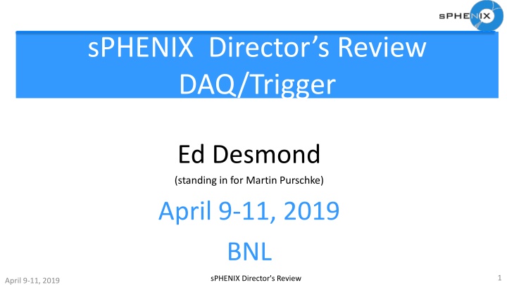 sPHENIX DAQ/Trigger System Overview