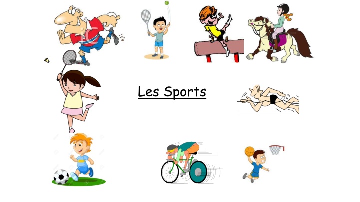 French Sports Vocabulary and Sentence Practice