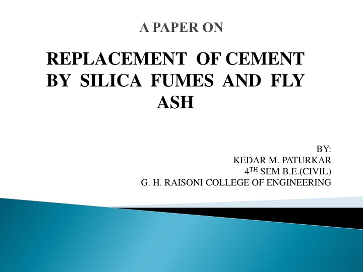 Enhancing Concrete Strength and Durability with Silica Fume and Fly Ash
