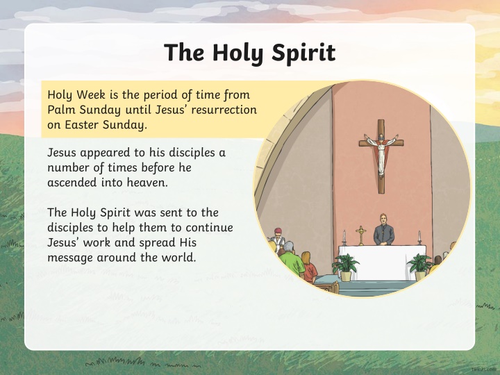 Symbols of the Holy Spirit in Christian Church