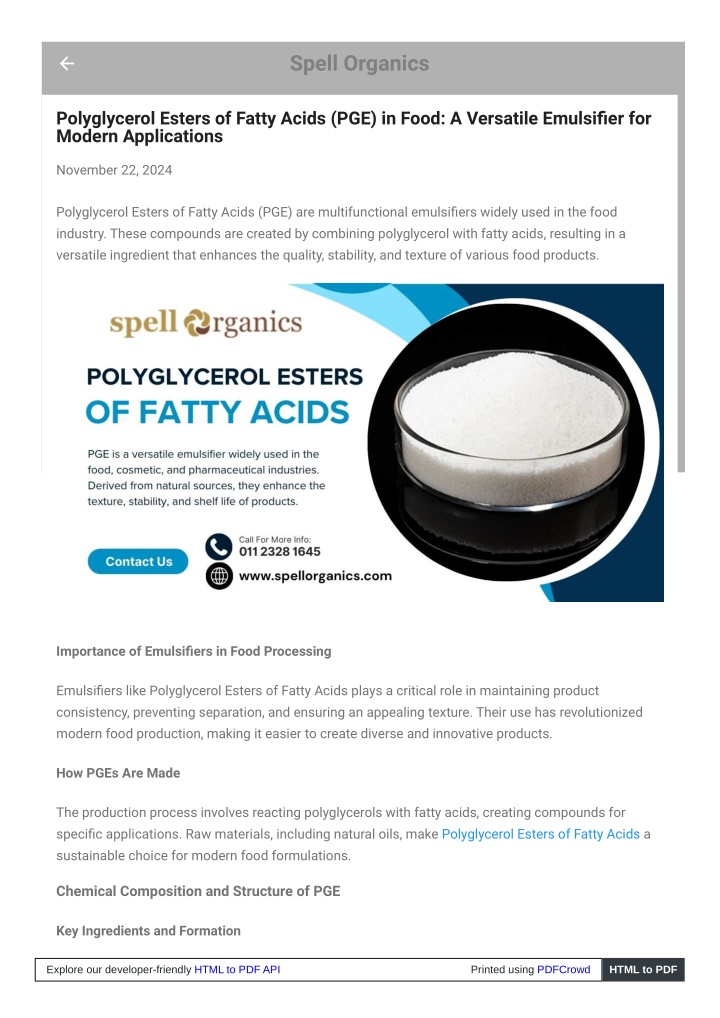 spell organics n.w