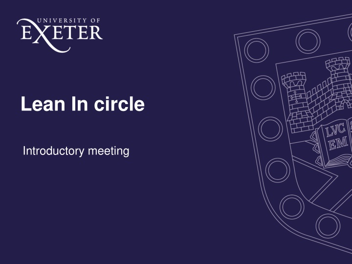 Lean In Circle Introductory Meeting Agenda and Key Themes