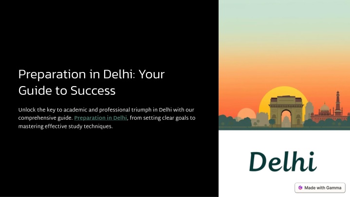 preparation in delhi your guide to success n.w