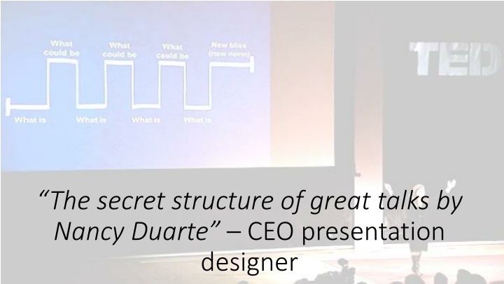 Unveiling the Secret Structure of Great Talks by Nancy Duarte