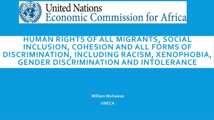 Challenges and Realities of Migration: Addressing Human Rights and Social Inclusion