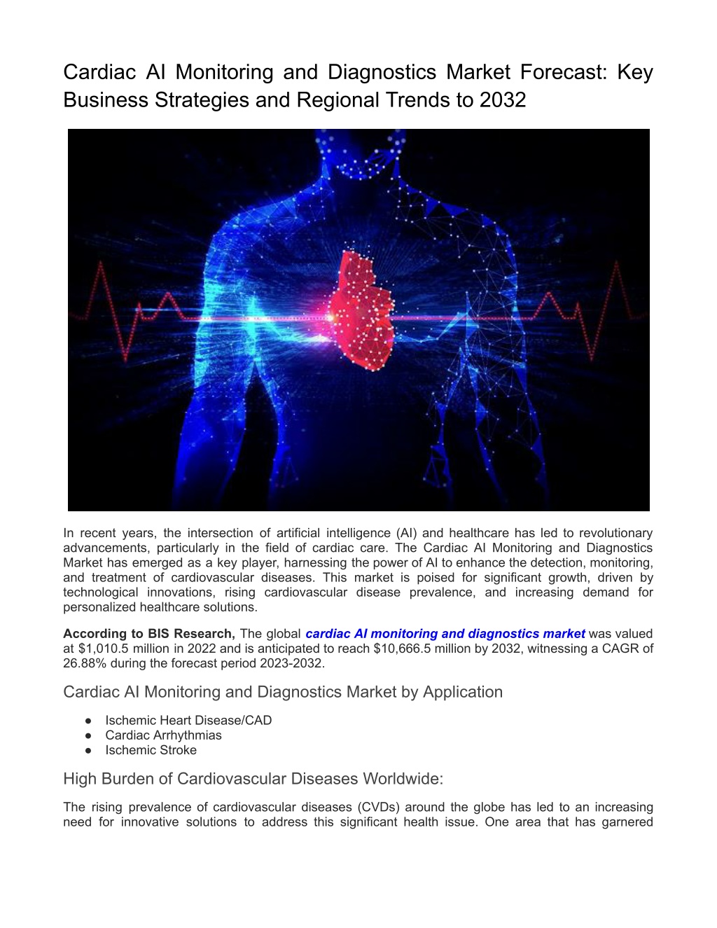 cardiac ai monitoring and diagnostics market l.w