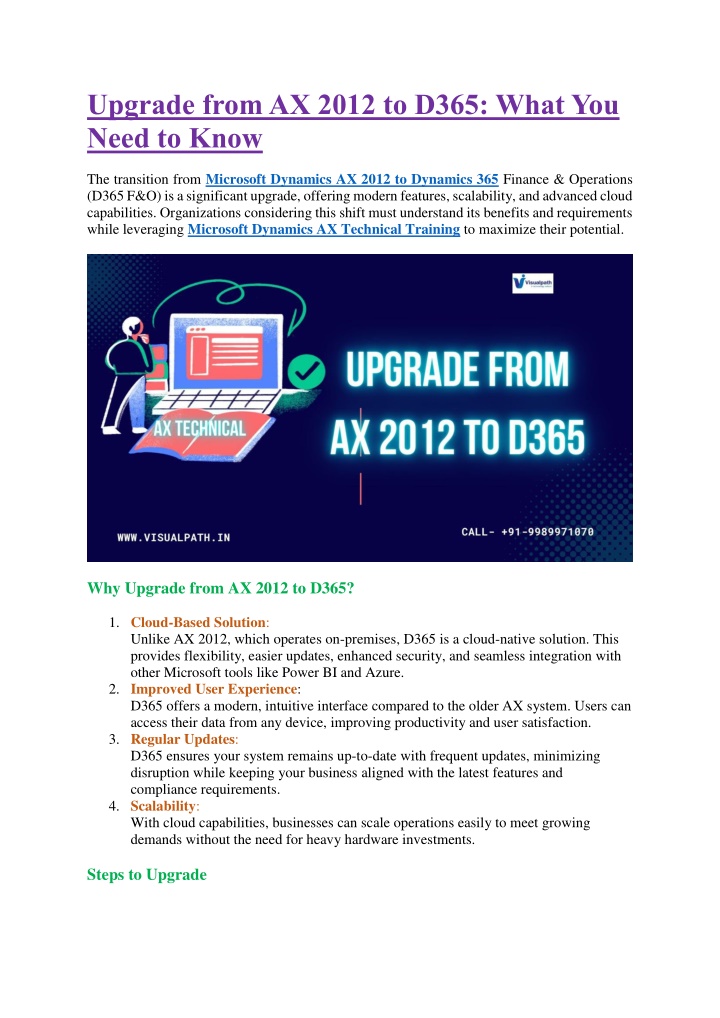 upgrade from ax 2012 to d365 what you need to know n.w