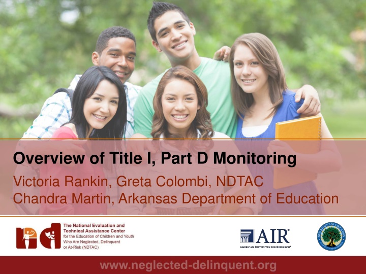 Overview of Title I, Part D Monitoring in Education