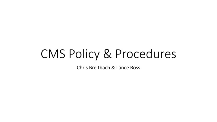 Importance of Written Policies and Procedures in Healthcare Emergency Preparedness