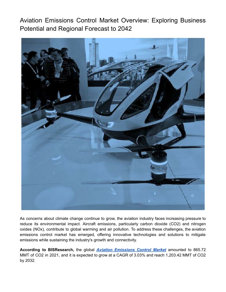 aviation emissions control market overview n.w