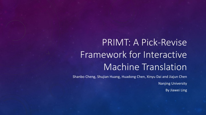 PRIMT: A Pick-Revise Framework for Interactive Machine Translation