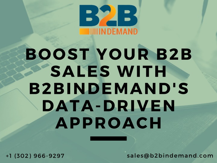 boost your b2b sales with b2bindemand s data n.w