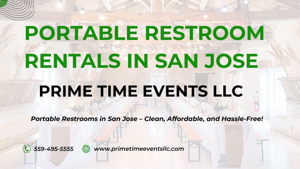 portable restroom rentals in san jose l.w