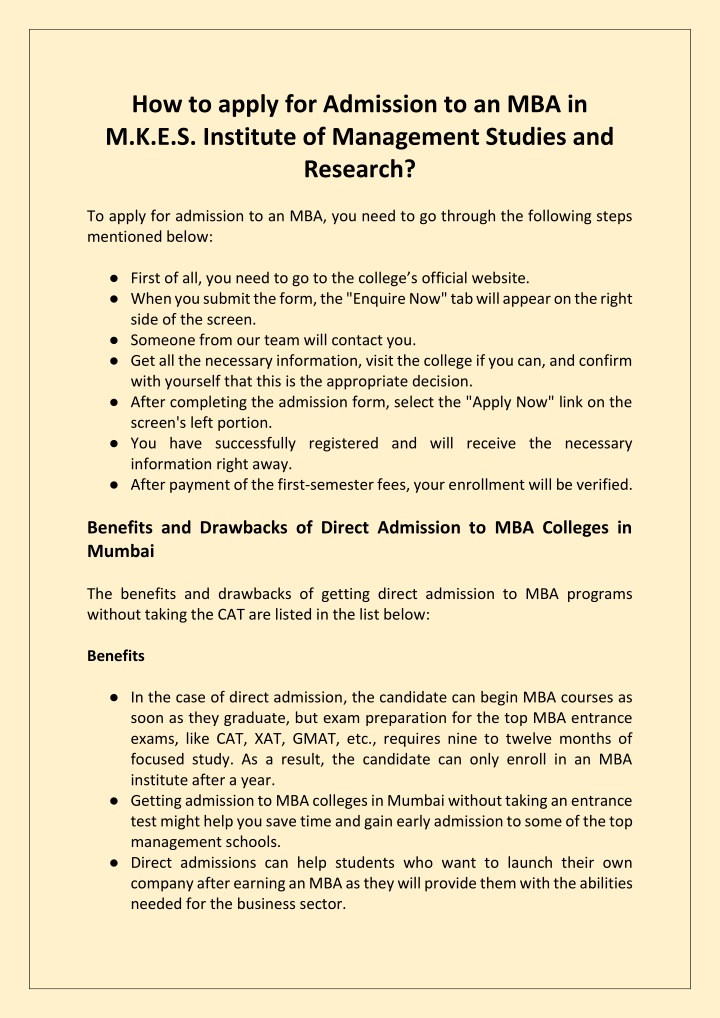 how to apply for admission n.w