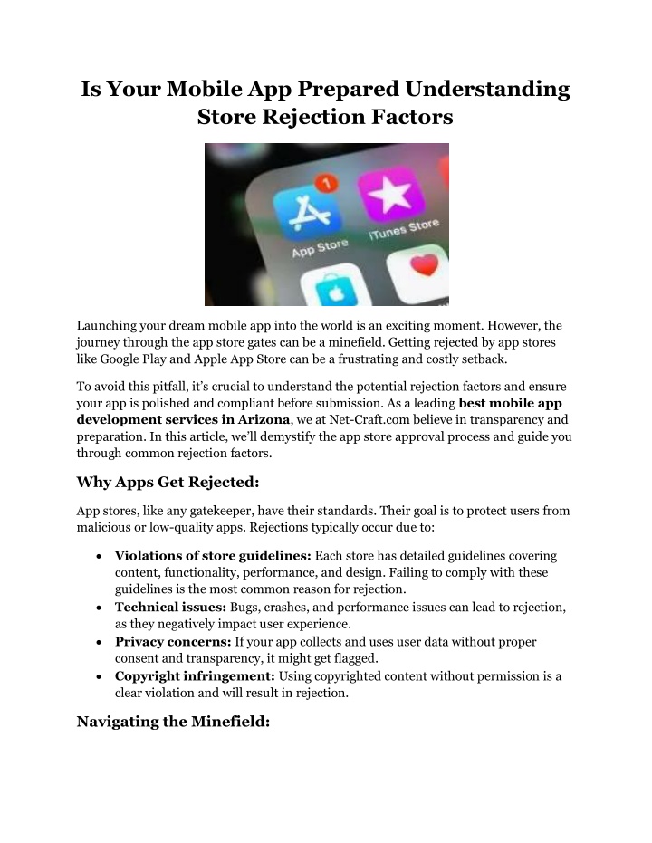 is your mobile app prepared understanding store n.w