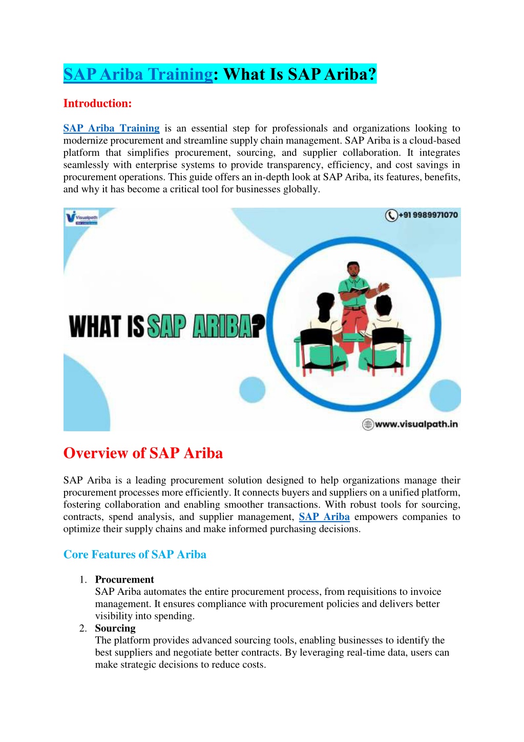 sap ariba training what is sap ariba l.w