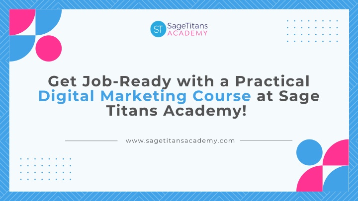 get job ready with a practical digital marketing n.w