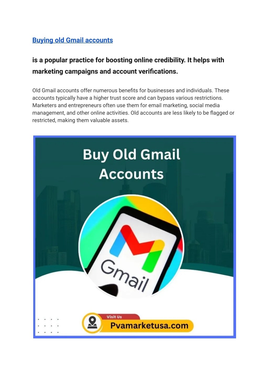 buying old gmail accounts l.w