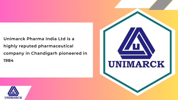 unimarck pharma india ltd is a n.w