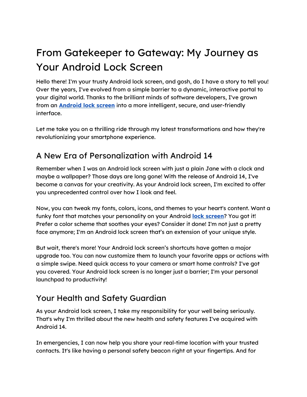 from gatekeeper to gateway my journey as your l.w