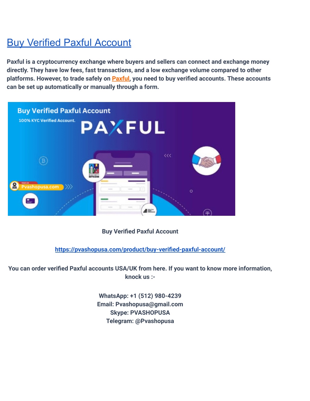 buy verified paxful account l.w