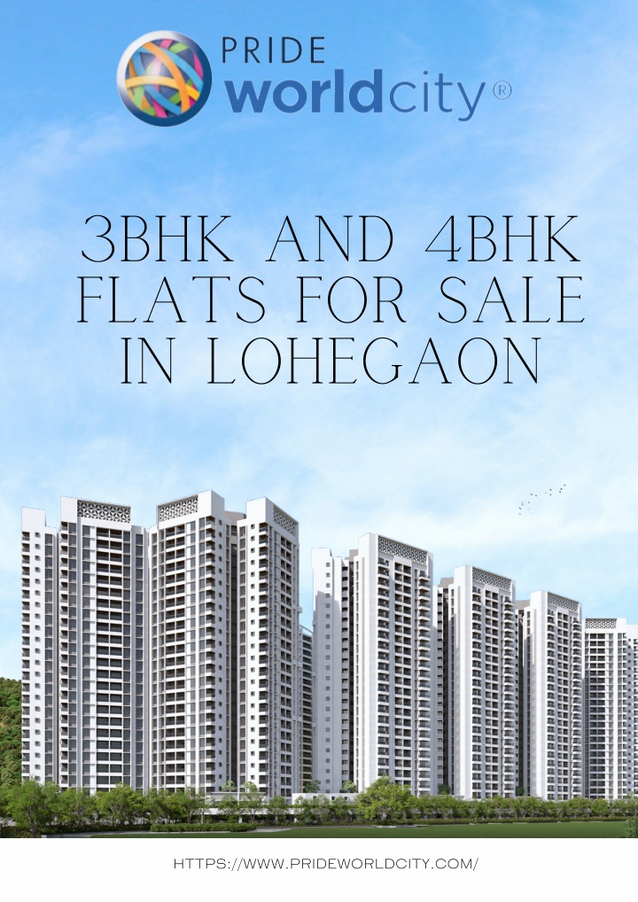 3bhk and 4bhk flats for sale in lohegaon n.w