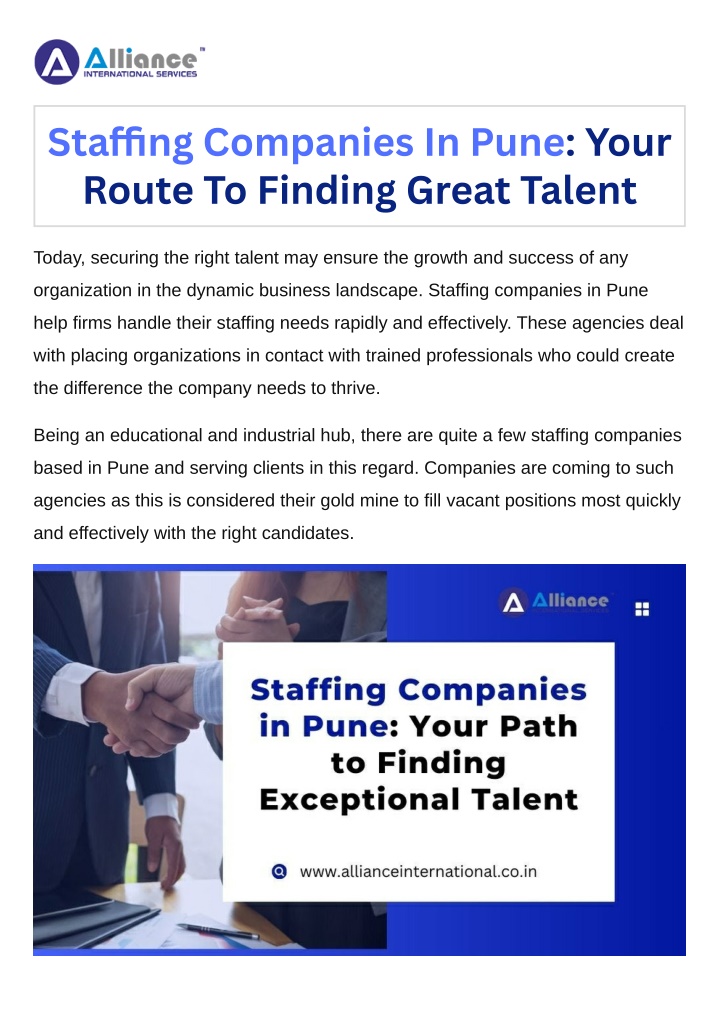 sta ng companies in pune your route to finding n.w