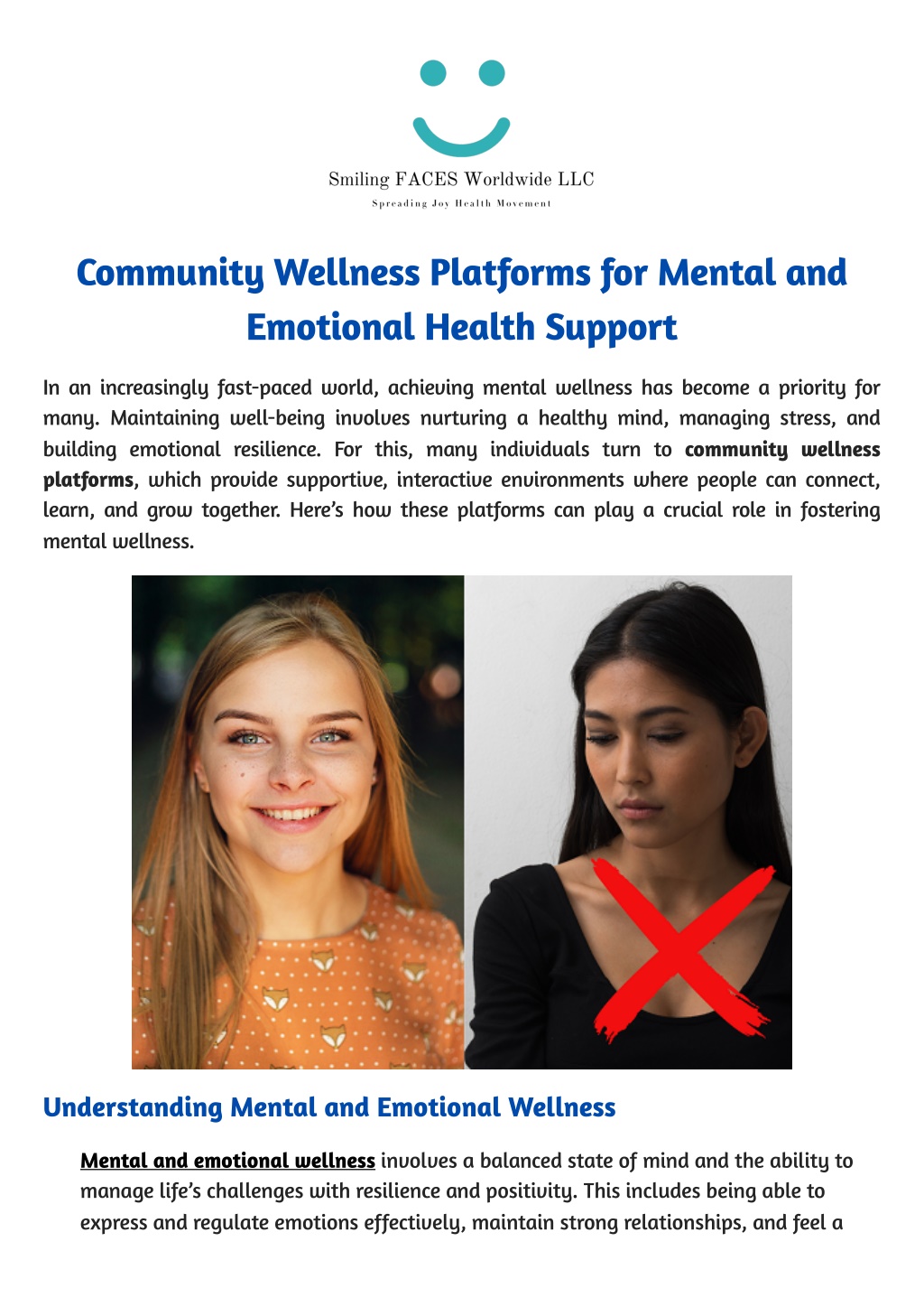 community wellness platforms for mental l.w