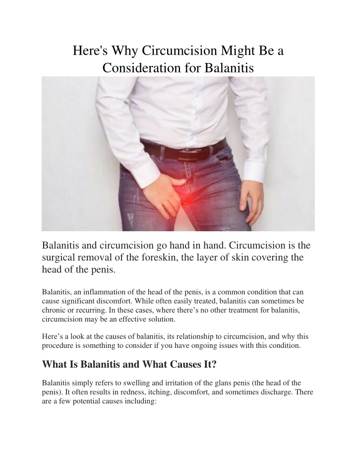 here s why circumcision might be a consideration n.w