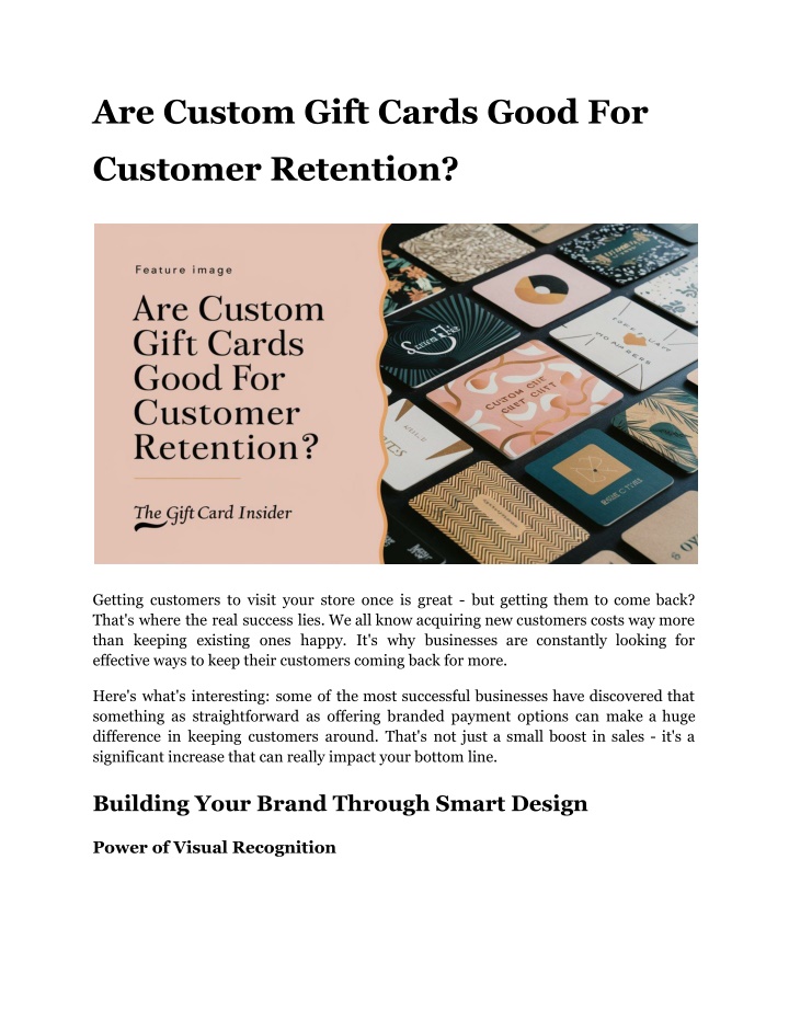 are custom gift cards good for n.w