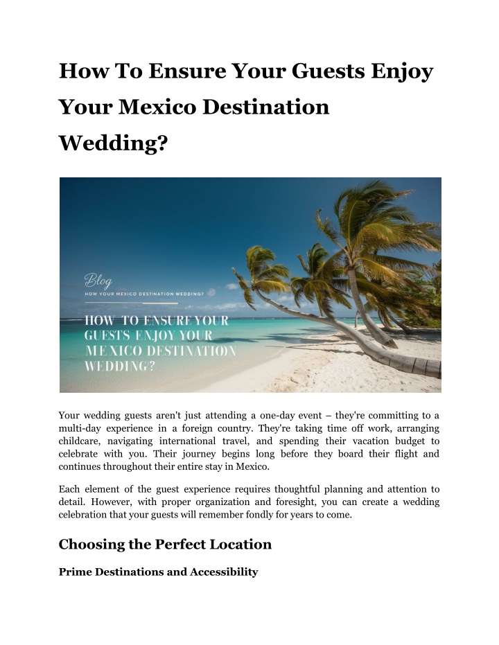 how to ensure your guests enjoy n.w