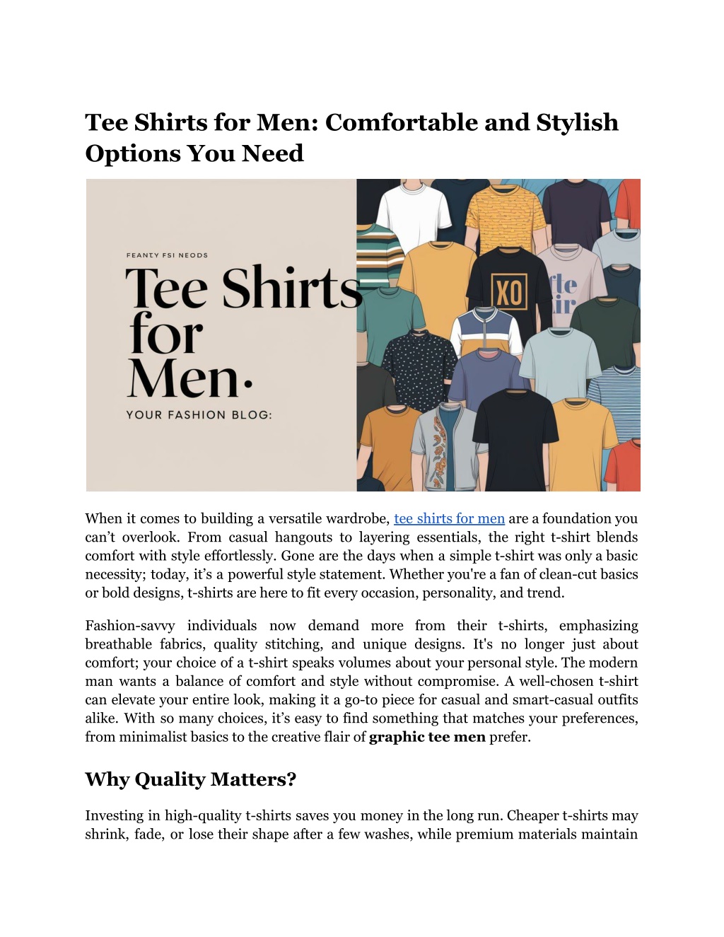 tee shirts for men comfortable and stylish l.w