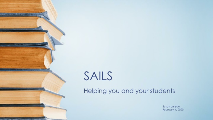 SAILS: Enhance Your Reading Experience with SORA and Tumble Books