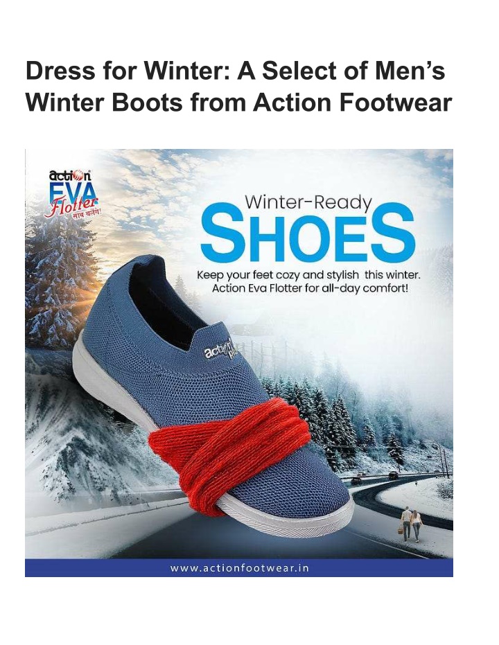 dress for winter a select of men s winter boots n.w