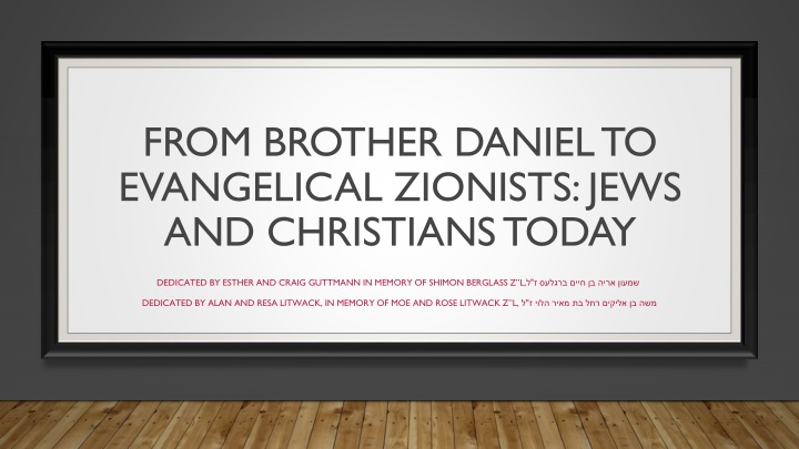 The Remarkable Story of Brother Daniel: A Journey of Faith and Courage