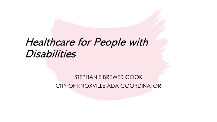 Healthcare Rights for Individuals with Disabilities