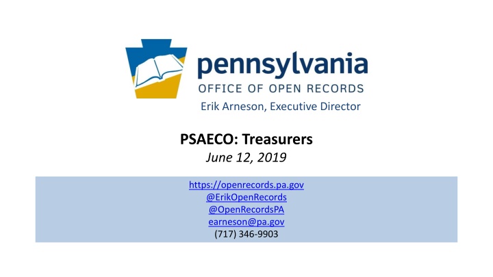 Pennsylvania's Right-to-Know Law