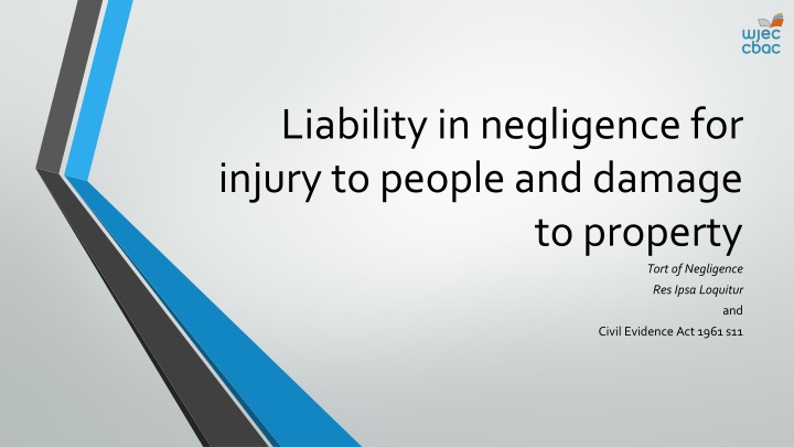 Res Ipsa Loquitur in Negligence Law