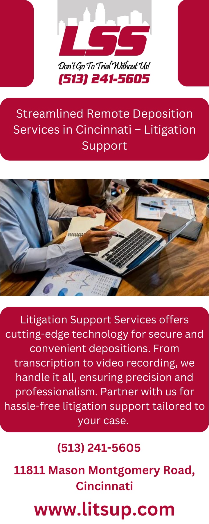 streamlined remote deposition services n.w