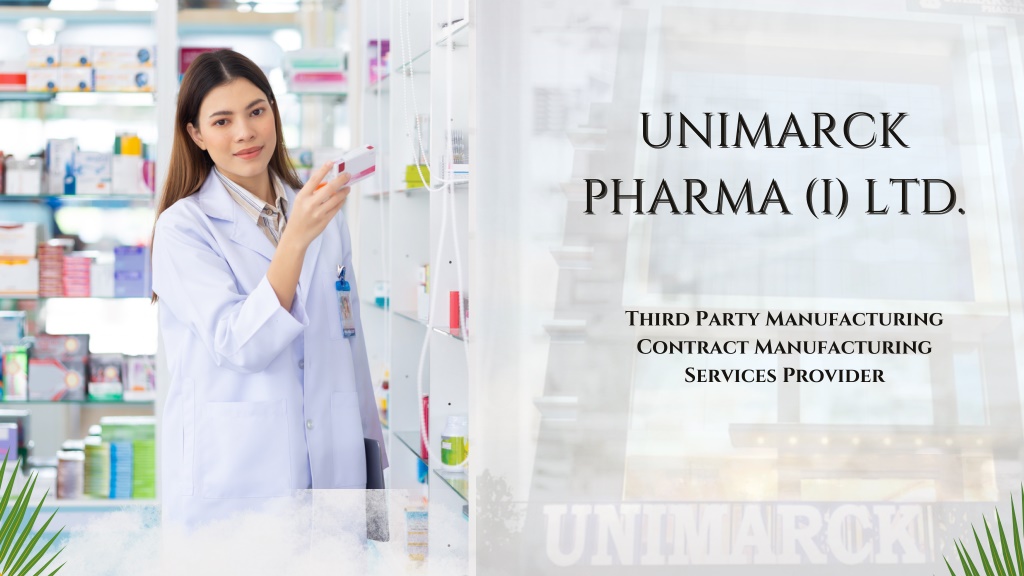 unimarck unimarck pharma i ltd pharma i ltd l.w