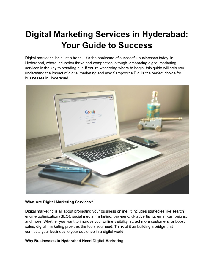 digital marketing services in hyderabad your n.w