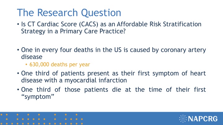 Effectiveness of CT Cardiac Score (CACS) as Risk Stratification Tool in Primary Care