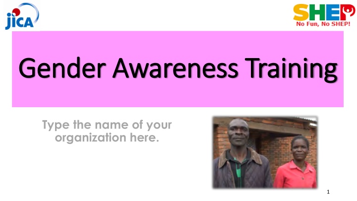 Gender Awareness Training for Effective Farm Business Management