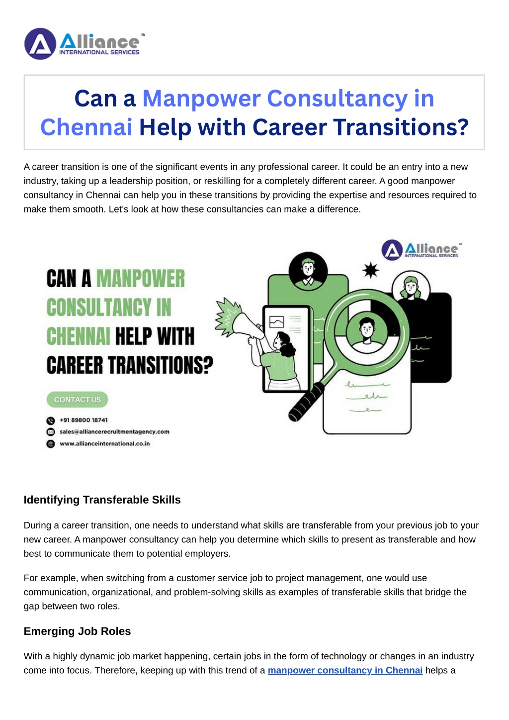 can a manpower consultancy in chennai help with l.w